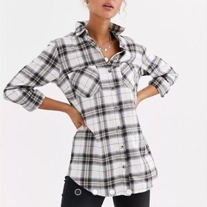 New Look ASOS Plaid Check Flannel Shirt